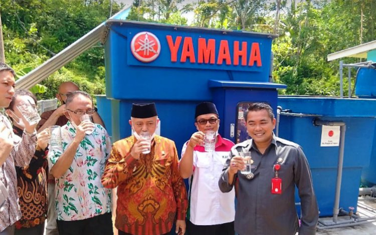Peresmian Sistem Pertama di Jawa Timur utk Peralatan Pemurnian Air Minum Penduduk